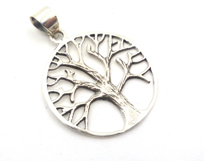 Sterling Silver Tree of Life Pendant