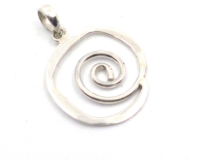 Sterling Silver Eternity Pendant