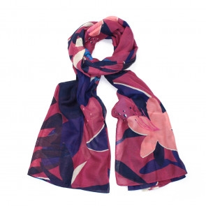 Angelica Purple Scarf