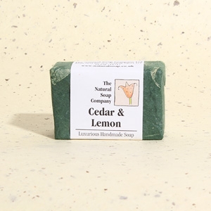 Cedar & Lemon Guest Soap