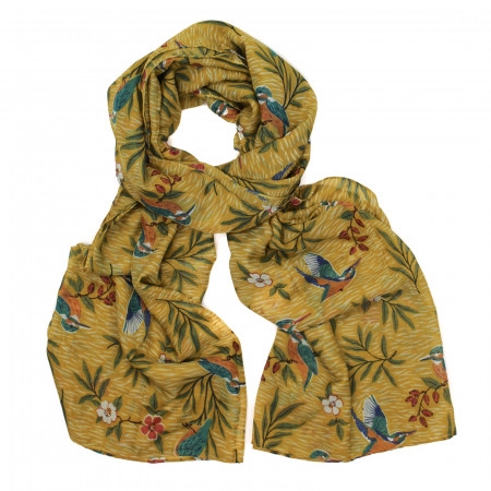 Kingfisher Yellow Scarf