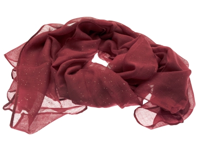 Cranberry Sparkle Scarf