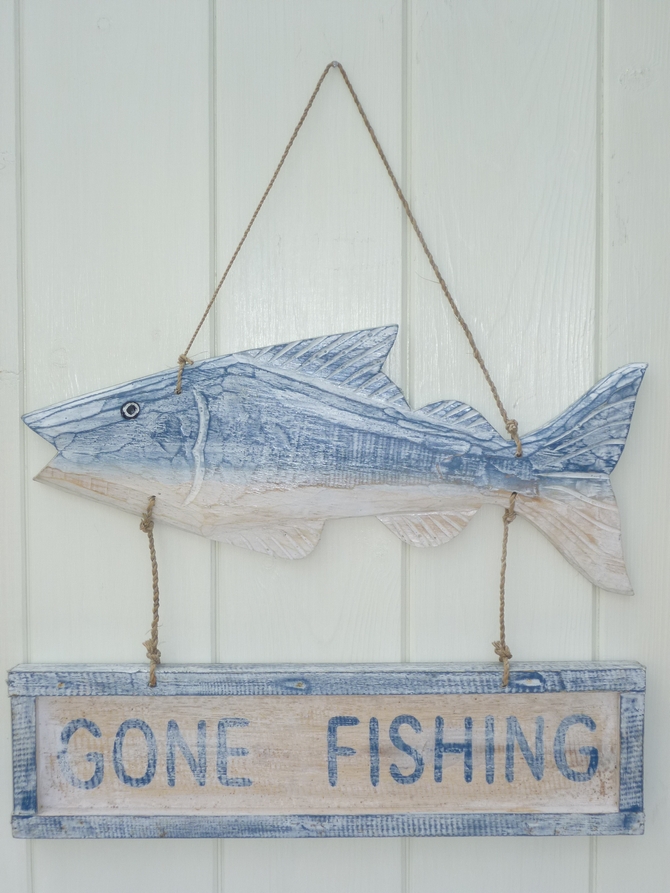 Gone Fishing Sign