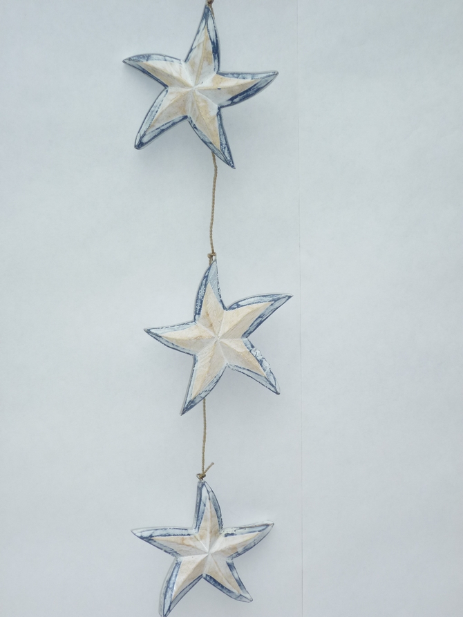 Wooden Starfish Mobile