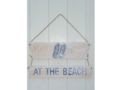 At The Beach Sign