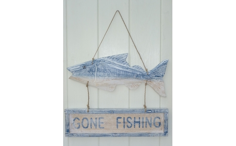 Gone Fishing Sign