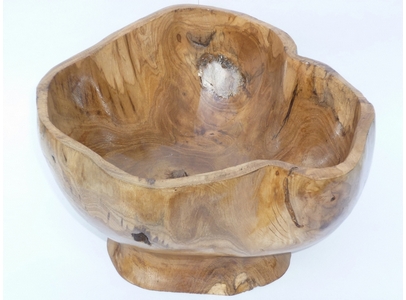 Wooden Teak Root Bowl