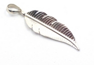 Silver Feather Pendant