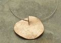 Rose Gold Disc Necklace